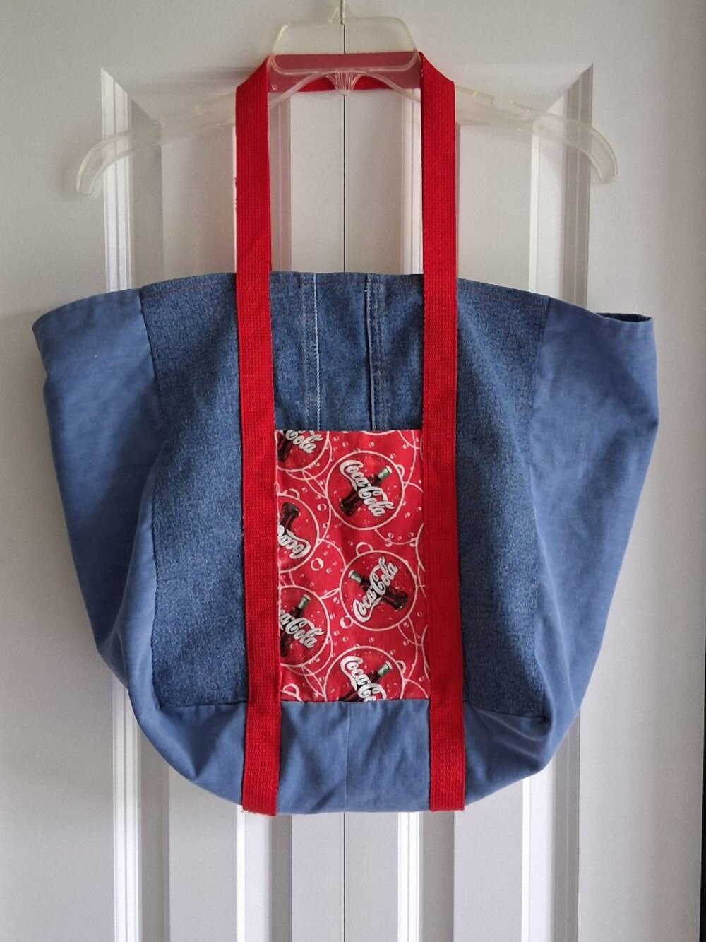 Coca Cola Blue Denim Shoulder/Tote Bag